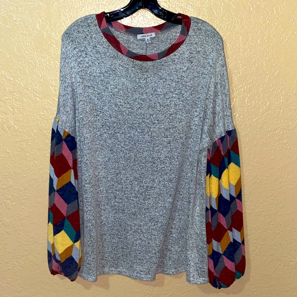 White Birch Long-sleeve Sweater